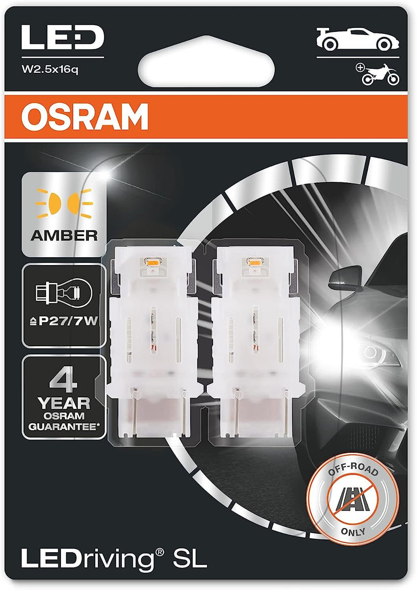 OSRAM LEDriving FL LED Fog Lamps, Off-Road Only, 6000K Cool White, Vehicle  Specific Fit, 2 Units