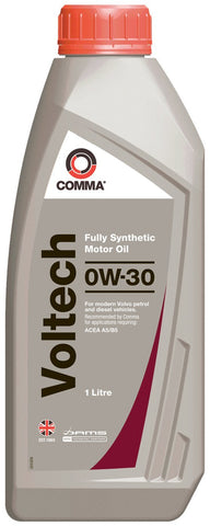 Comma VTC1L Voltech 0W30 Engine Oil, 1 Liter