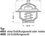 Wahler 4008.74D Thermostat, coolant