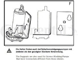 Vdo 246 075 21458-040-50-50 020Z Windscreen Cleaning Water Pump