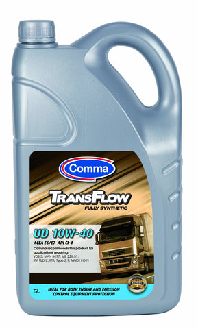 COMMA TFUD5L Transflow UD 10W40 Oil, 5 Liter