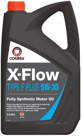 Comma XFFP5L 5L X-Flow Type F Plus Fully Synthetic 5W30 Motor Oil