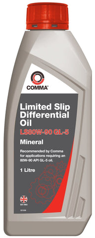 Comma LS80W901L LS80W-90 1L Limited Slip Gear Oil