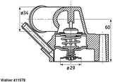 WAHLER 411578.92D Engine Cooling