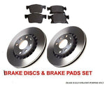 BMW 1 SERIES 118 114 116 F20 F21 FRONT & REAR BRAKE DISCS + PADS & WEAR SENSORS