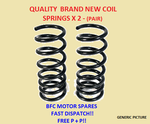 VAUXHALL ZAFIRA 1.6 1.8 2.0DI DTI 2.2 HD TYP 2 REAR SUSPENSION COIL SPRINGS PAIR