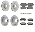 KIA CEED MK2 JD 1.6 CRDI FRONT & REAR DISCS AND PADS SET 15 Inch Brake System