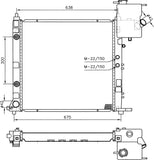 NRF 50581 Radiator, engine cooling