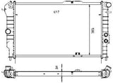 NRF 58972 Radiator, engine cooling