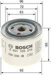 Bosch P3219 - Oil Filter Car