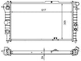 NRF 58973 Radiator, engine cooling