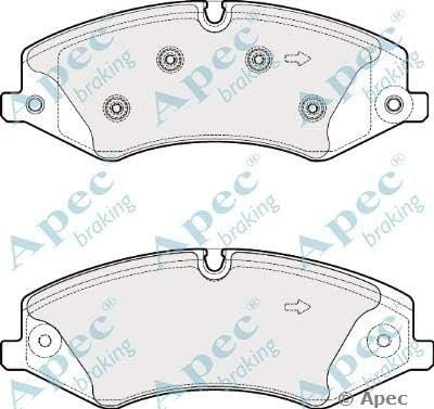 APEC PAD1836 Brake Pad