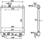 NRF 53927 Radiator, engine cooling