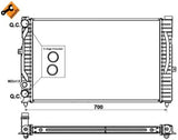 NRF 509504 Radiator, engine cooling