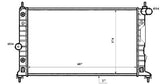 NRF 53844 Radiator, engine cooling