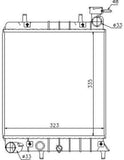 NRF 53376 Radiator, engine cooling