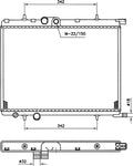 NRF 519525 Radiator, engine cooling