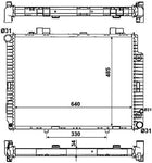 NRF 58159 Radiator, engine cooling