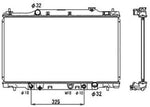 NRF 53679 Radiator, engine cooling