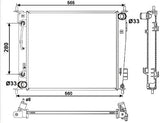 NRF 53058 Radiator, engine cooling