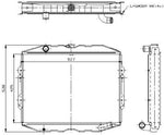 NRF 504115 Radiator, engine cooling