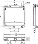 NRF 52110 Radiator, engine cooling