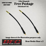 FORD TRANSIT CUSTOM 2.2 TDCI Rear Brake Hose (Pair)