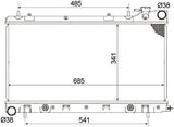 NRF 53095 Radiator, engine cooling