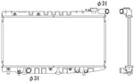 NRF 526712 Radiator, engine cooling