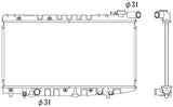 NRF 526712 Radiator, engine cooling