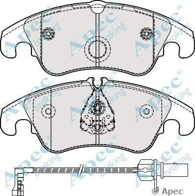 APEC PAD1861 Brake Pad