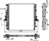 NRF 53097 Radiator, engine cooling