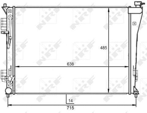 NRF 59097 Coolant Motor