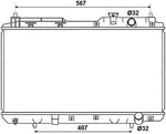 NRF 53506 Radiator, engine cooling