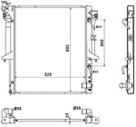 NRF 53910 Radiator, engine cooling