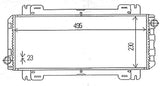 NRF 54613 Radiator, engine cooling