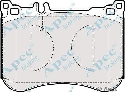 APEC PAD1927 Brake Pad