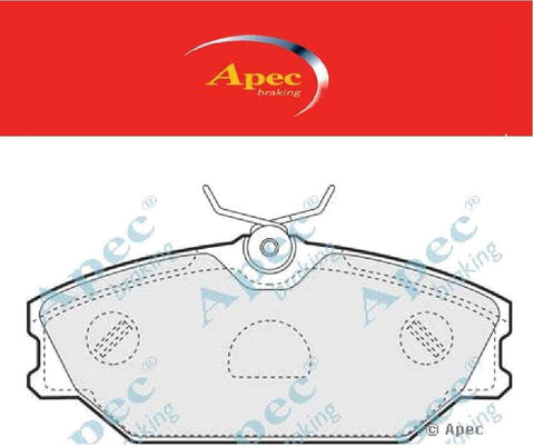 AUTOMOTIVE POWER EQUIPMENT CO PAD1141 Brake Pad