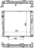 NRF 53874 Radiator, engine cooling