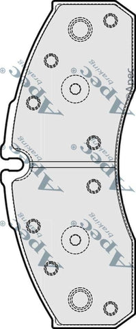 APEC PAD1921 Brake Pad