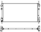 NRF 509697 Radiator, engine cooling