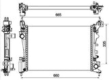 NRF 53115 Radiator, engine cooling