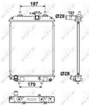 NRF 53187 Radiator, engine cooling