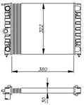 NRF 58696 Radiator, engine cooling