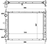 NRF 58013 Radiator, engine cooling