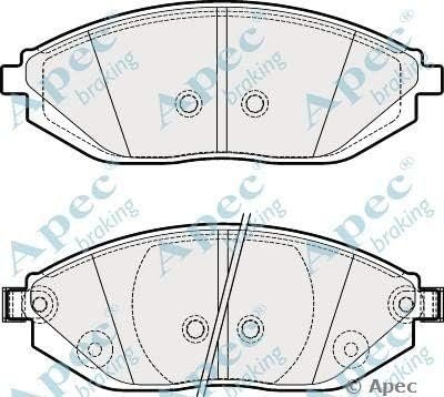 APEC PAD1874 Brake Pad