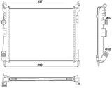 NRF 53032 Radiator, engine cooling