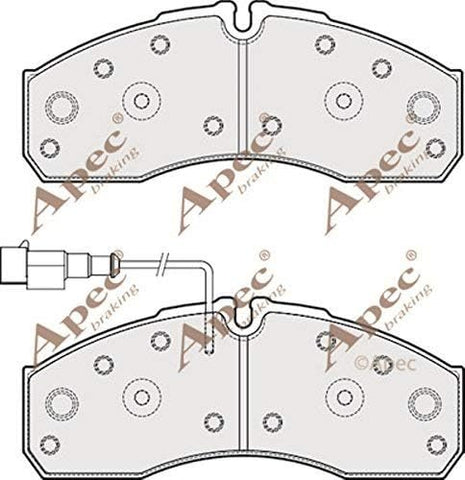 APEC PAD1885 Brake Pad