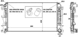 NRF 53885 Radiator, engine cooling