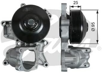 GATES Water Pump WP0121